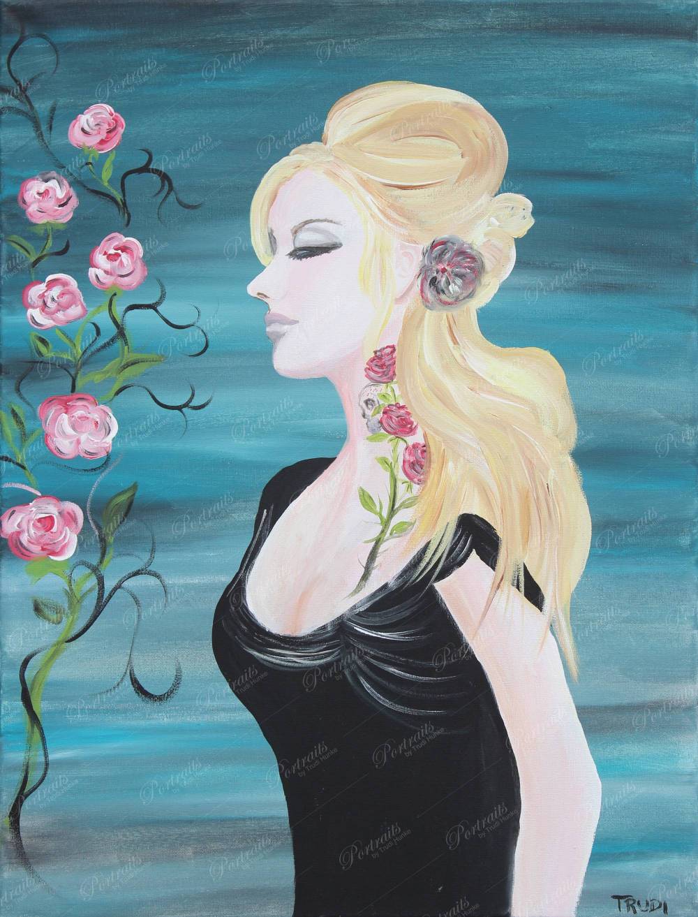 Amelia - Art By Trudi Hunke