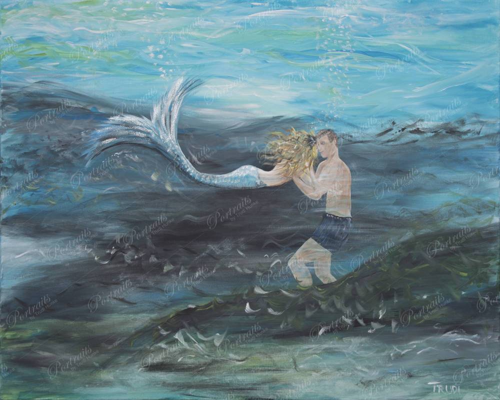 Chance-meeting - Art By Trudi Hunke