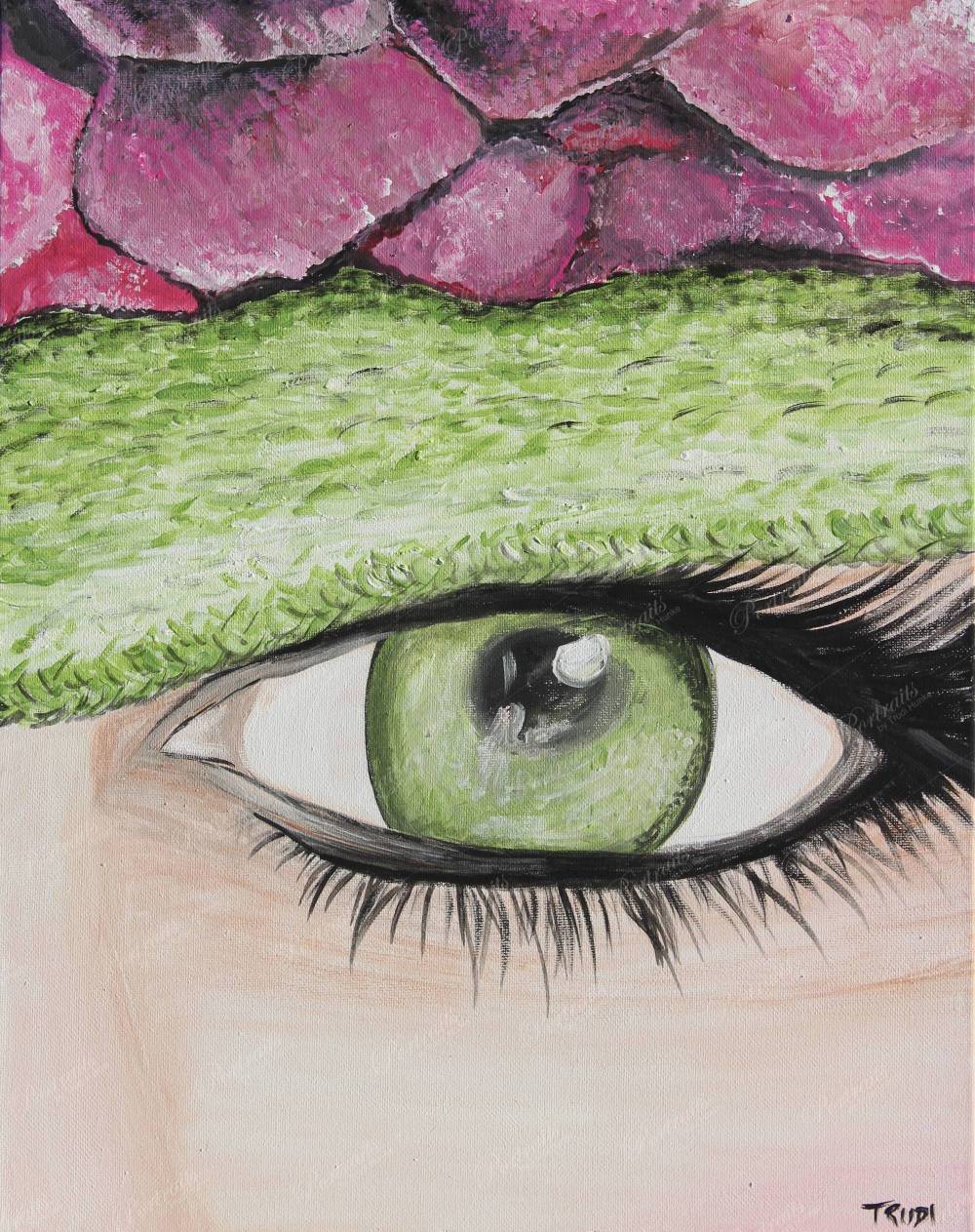 Green-pedals - Art By Trudi Hunke