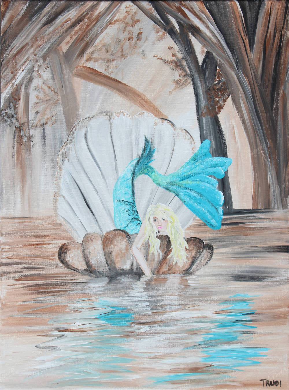 Hannah - Art By Trudi Hunke