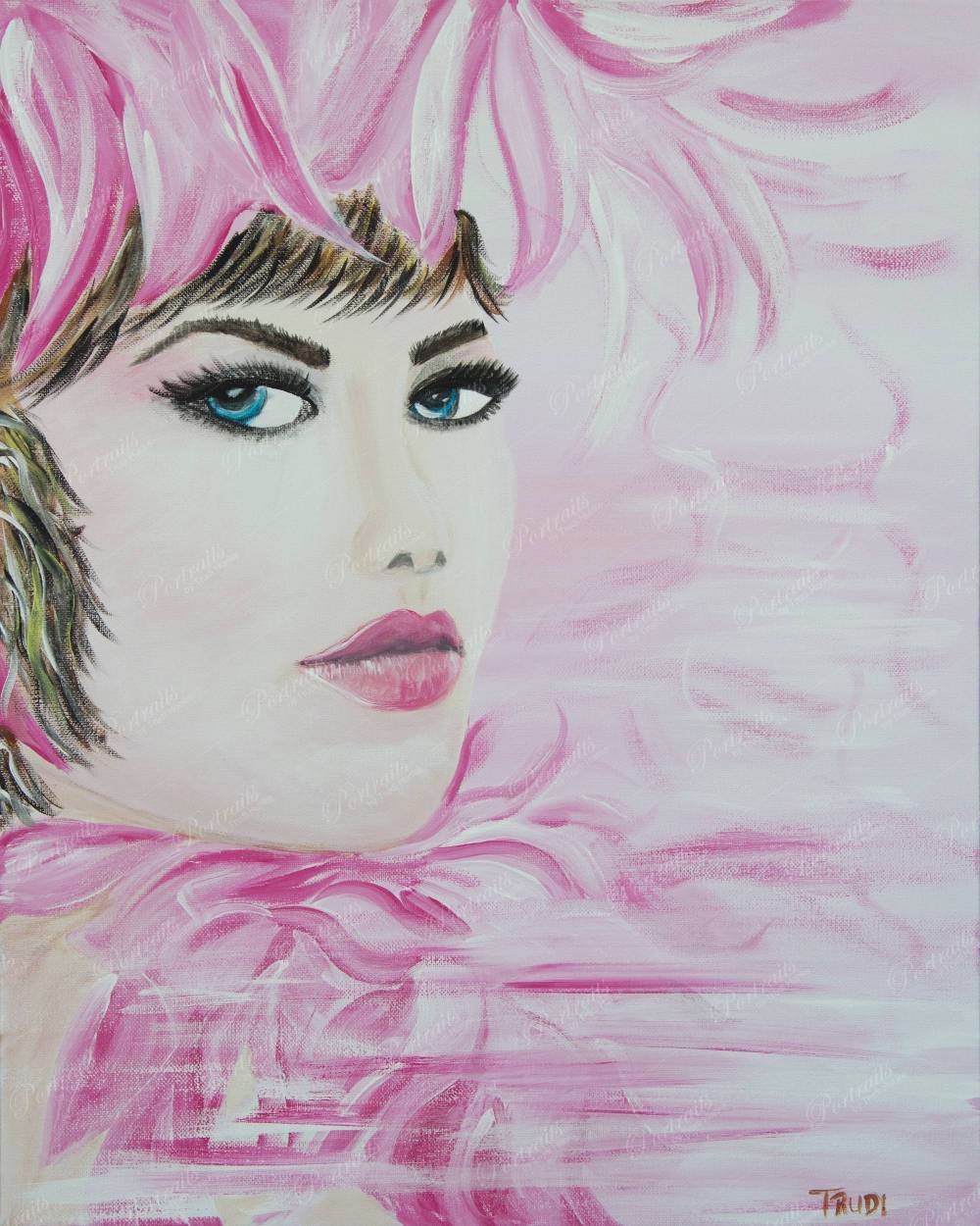 Mia - Art By Trudi Hunke