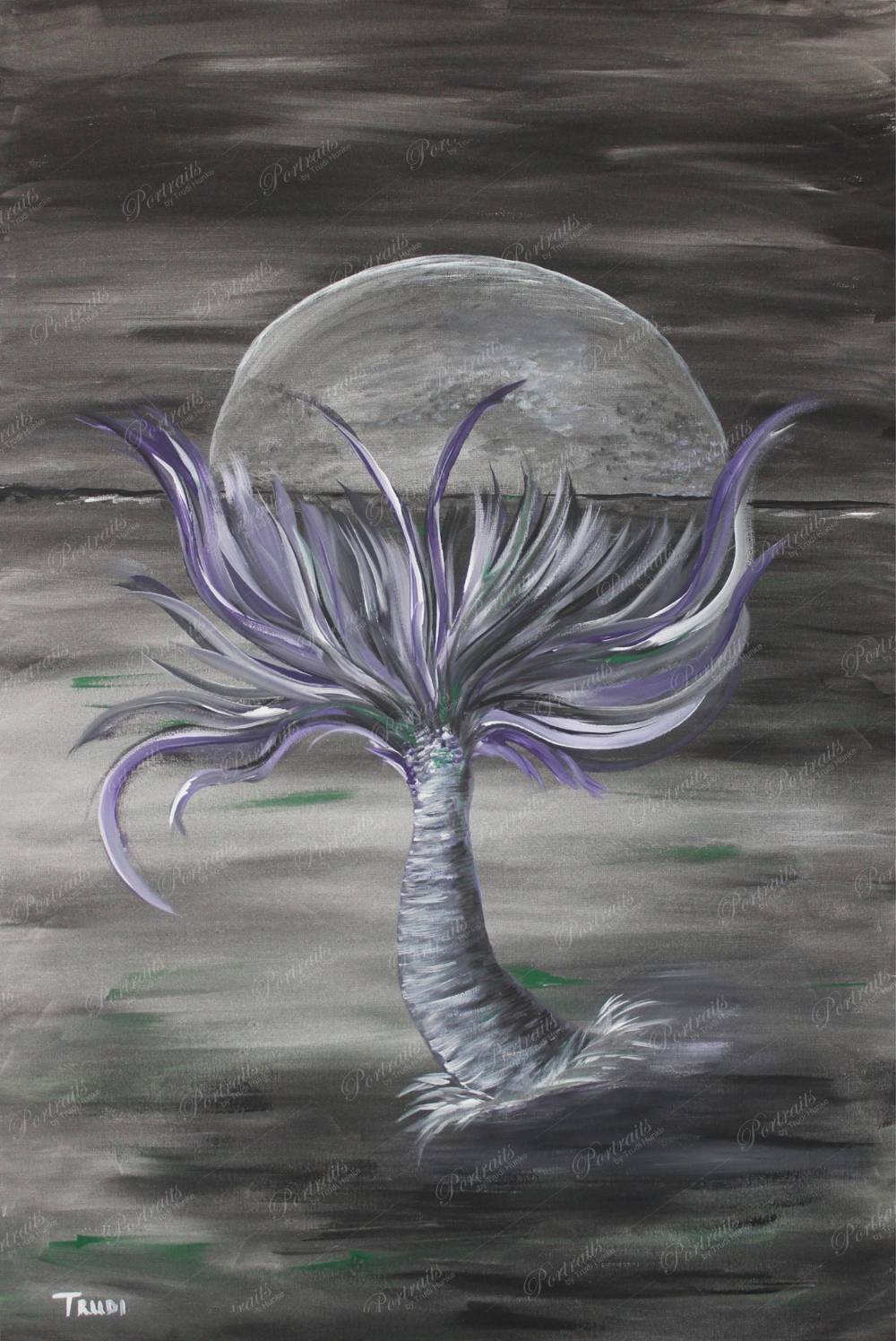 Midnight-dip - Art By Trudi Hunke