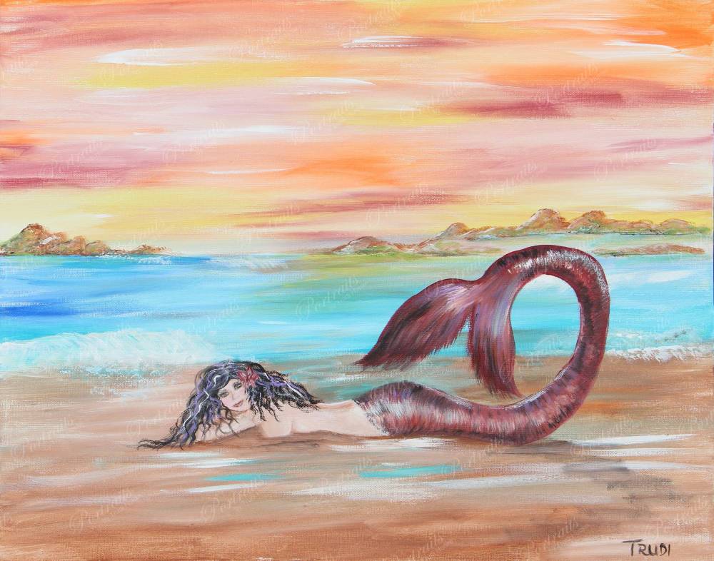 Rebecca - Art By Trudi Hunke